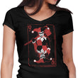 Quinn of Hearts - Women's V-Neck