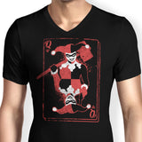 Quinn of Hearts - Men's V-Neck