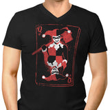 Quinn of Hearts - Men's V-Neck