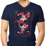Quinn of Hearts - Men's V-Neck