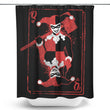 Quinn of Hearts - Shower Curtain