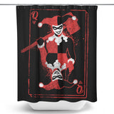 Quinn of Hearts - Shower Curtain