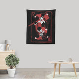 Quinn of Hearts - Wall Tapestry