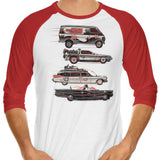 Race to Save the Day - 3/4 Sleeve Raglan T-Shirt
