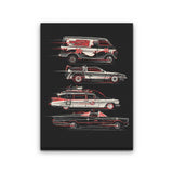 Race to Save the Day - Canvas Print