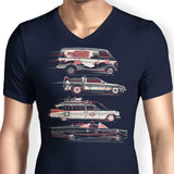 Race to Save the Day - Men's V-Neck