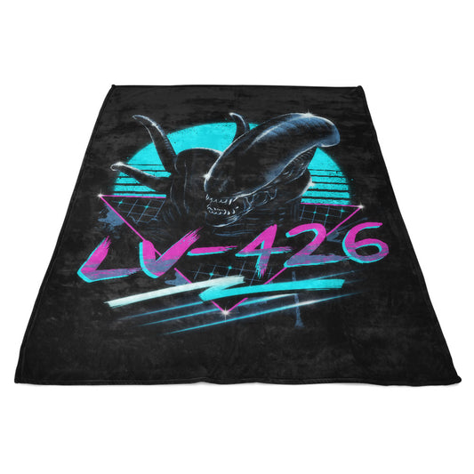 Rad Alien - Fleece Blanket