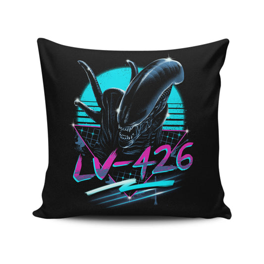 Rad Alien - Throw Pillow