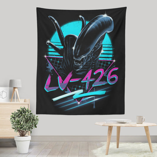 Rad Alien - Wall Tapestry