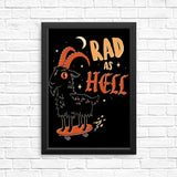 Rad as Hell - Posters & Prints