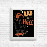 Rad as Hell - Posters & Prints
