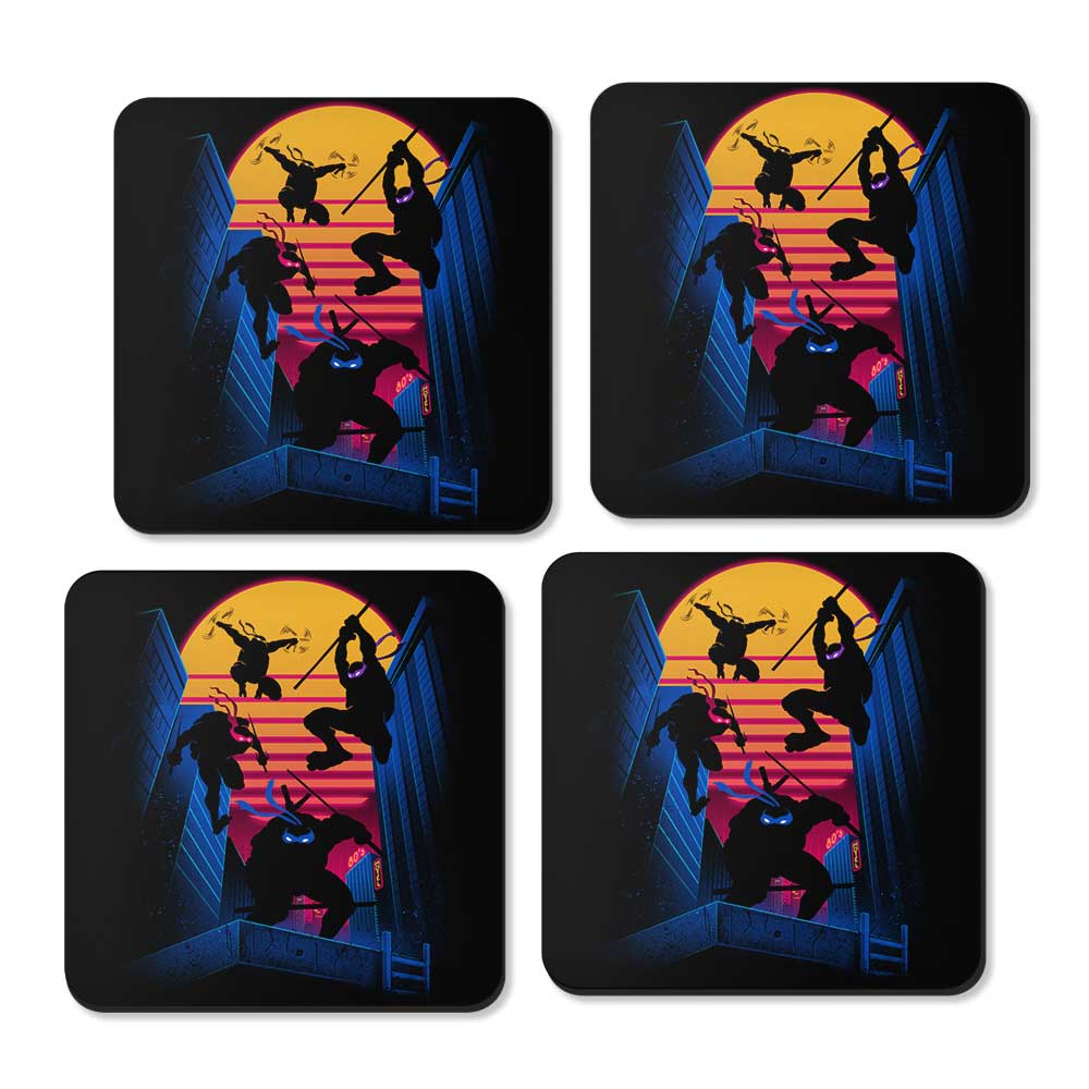 Rad Turtles - Coasters