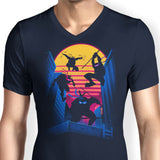 Rad Turtles - Men's V-Neck