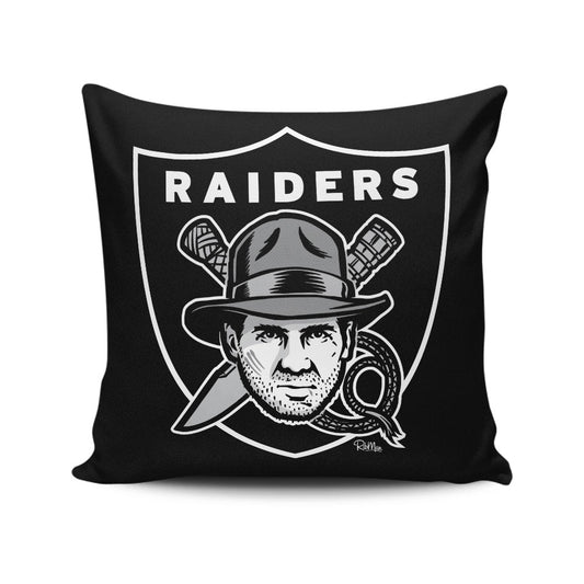 Raiders of the Lost Fan - Throw Pillow