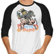 Rainbow Doom - 3/4 Sleeve Raglan T-Shirt