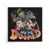 Rainbow Doom - Canvas Print