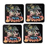 Rainbow Doom - Coasters