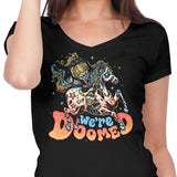 Rainbow Doom - Women's V-Neck