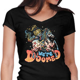 Rainbow Doom - Women's V-Neck