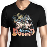 Rainbow Doom - Men's V-Neck
