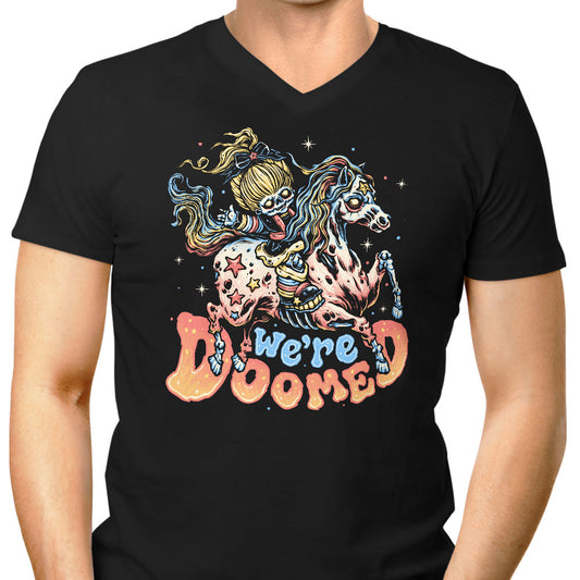 Rainbow Doom - Men's V-Neck