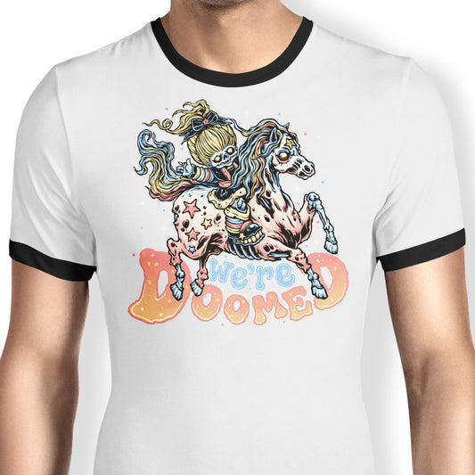 Rainbow Doom - Ringer T-Shirt