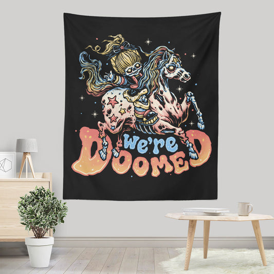 Rainbow Doom - Wall Tapestry