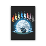 Rainbow Stones - Canvas Print