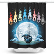Rainbow Stones - Shower Curtain