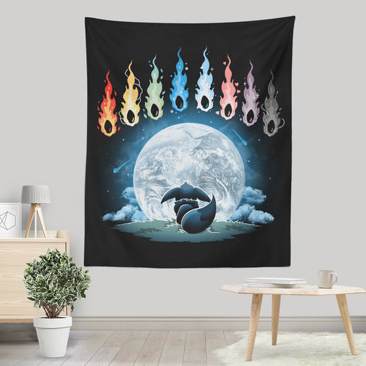 Rainbow Stones - Wall Tapestry