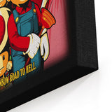 Rainbow to Hell - Canvas Print