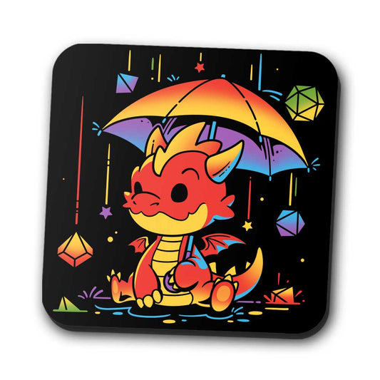 Rainy Dice Day - Coasters