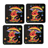 Rainy Dice Day - Coasters