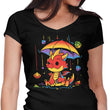 Rainy Dice Day - Women's V-Neck