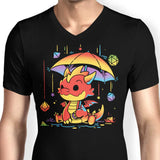 Rainy Dice Day - Men's V-Neck
