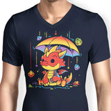 Rainy Dice Day - Men's V-Neck