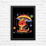 Rainy Dice Day - Posters & Prints