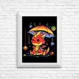Rainy Dice Day - Posters & Prints