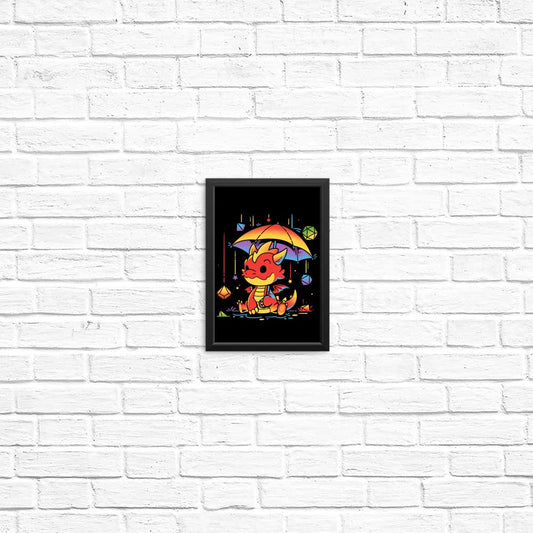 Rainy Dice Day - Posters & Prints