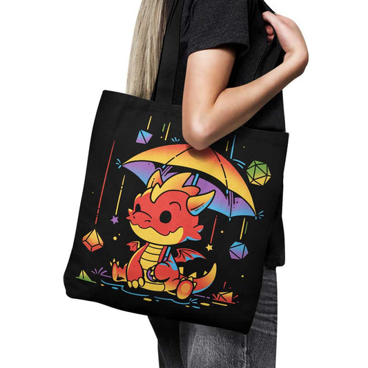 Rainy Dice Day - Tote Bag