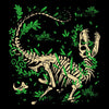Raptor Fossils - Shower Curtain