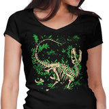 Raptor Fossils - Women's V-Neck