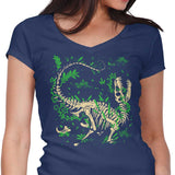 Raptor Fossils - Women's V-Neck