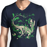 Raptor Fossils - Men's V-Neck