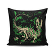 Raptor Fossils - Throw Pillow
