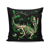 Raptor Fossils - Throw Pillow