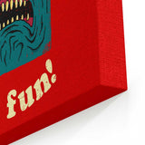 Reading is Fun - Canvas Print