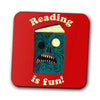 Reading is Fun - Coasters