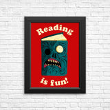 Reading is Fun - Posters & Prints