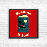 Reading is Fun - Posters & Prints